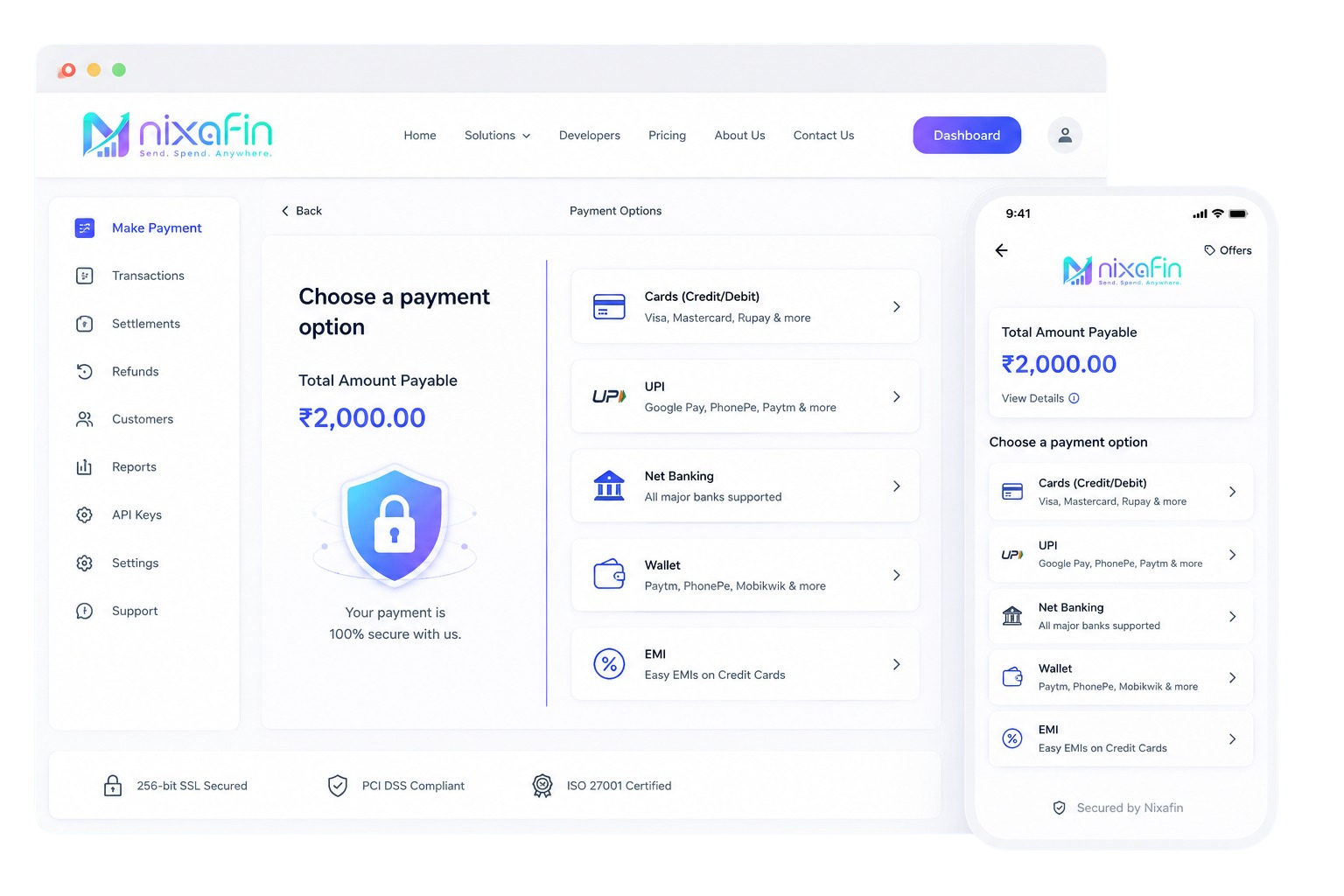 nxpay dashboard